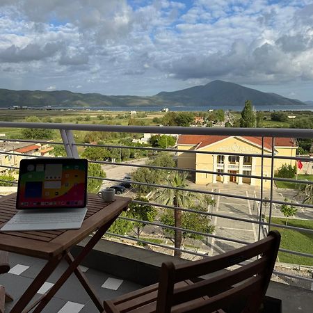 Mountain Meets Sea-Spectacular View In Orikum Apartment Ngoại thất bức ảnh