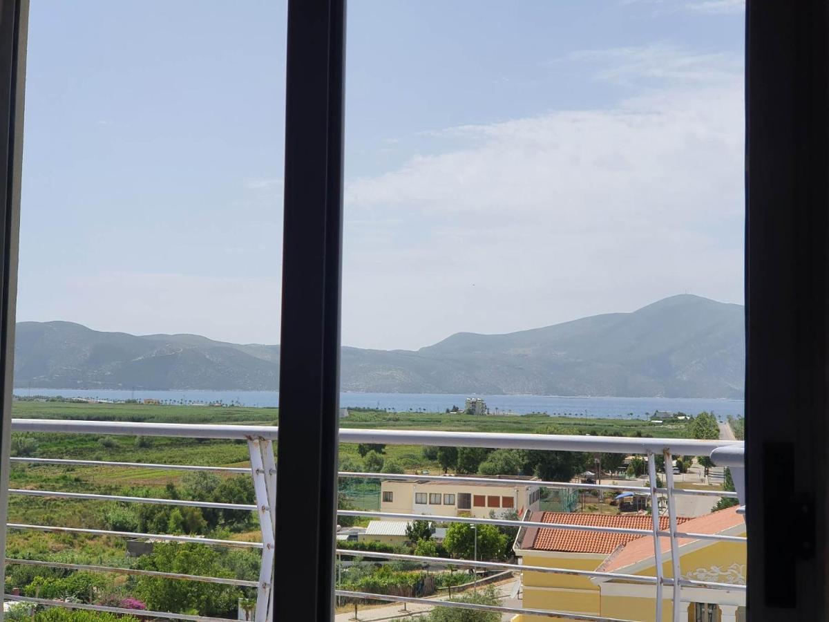 Mountain Meets Sea-Spectacular View In Orikum Apartment Ngoại thất bức ảnh