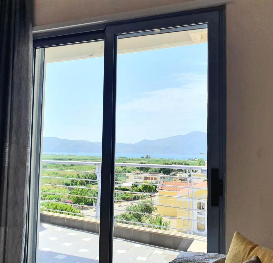 Mountain Meets Sea-Spectacular View In Orikum Apartment Ngoại thất bức ảnh