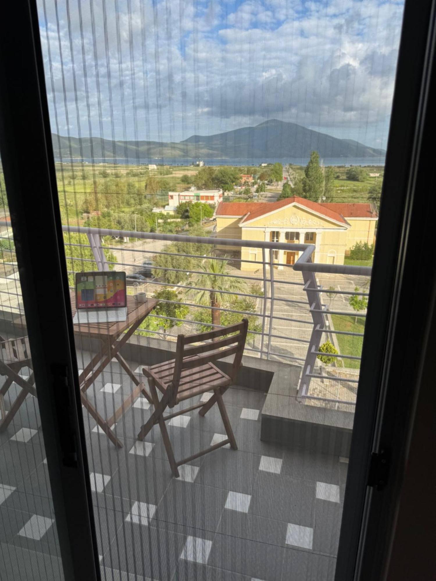 Mountain Meets Sea-Spectacular View In Orikum Apartment Ngoại thất bức ảnh